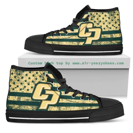 NCAA Cal Poly Mustangs High Top Shoes