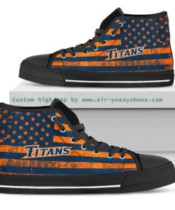 NCAA Cal State Fullerton Titans High Top Shoes
