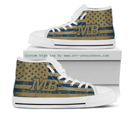 NCAA Cal State Monterey Bay Otters Canvas High Top Shoes