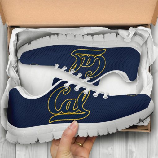 NCAA California Golden Bears Breathable Running Shoes AYZSNK211