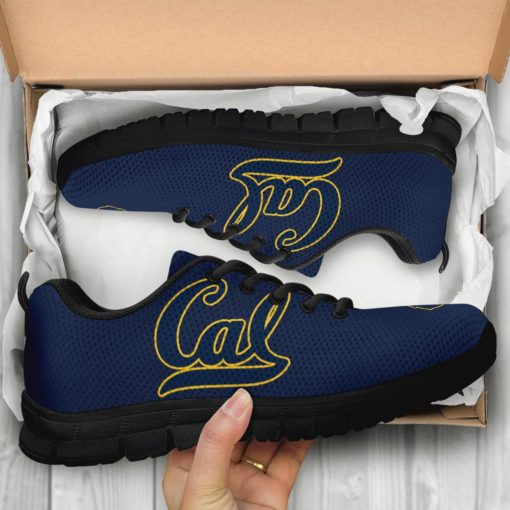 NCAA California Golden Bears Breathable Running Shoes AYZSNK211