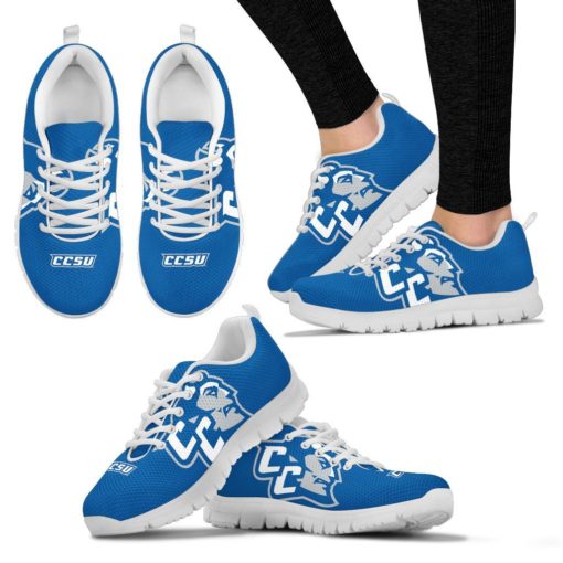 NCAA Central Connecticut State Blue Devils Breathable Running Shoes