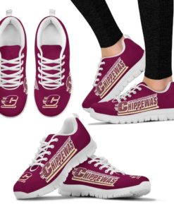 NCAA Central Michigan Chippewas Breathable Running Shoes