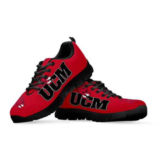 NCAA Central Missouri Mules Breathable Running Shoes