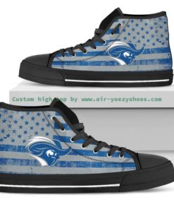 NCAA Christopher Newport Captains High Top Shoes