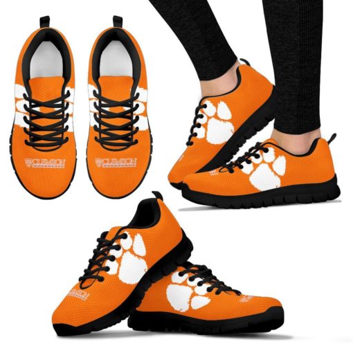NCAA Clemson Tigers Breathable Running Shoes – Sneakers