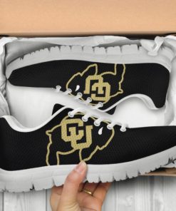 NCAA Colorado Buffaloes Breathable Running Shoes - Sneakers