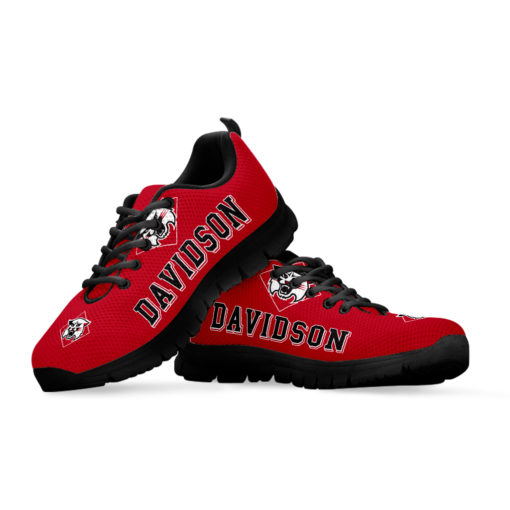 NCAA Davidson Wildcats Breathable Running Shoes