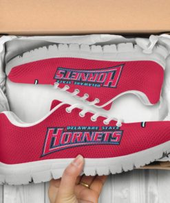NCAA Delaware State Hornets Breathable Running Shoes - Sneakers