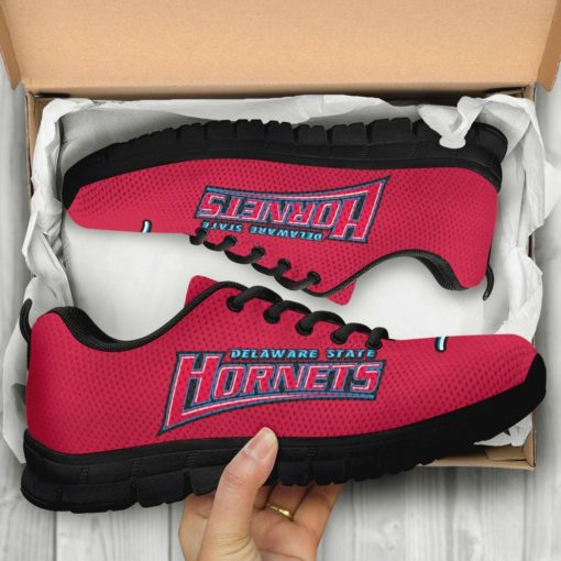 NCAA Delaware State Hornets Breathable Running Shoes – Sneakers