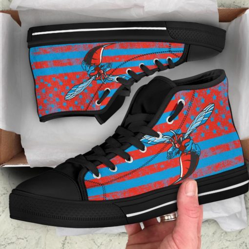NCAA Delaware State Hornets High Top Shoes