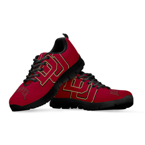 NCAA Denver Pioneers Breathable Running Shoes