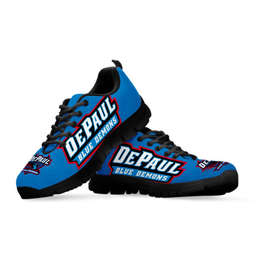 NCAA DePaul Blue Demons Breathable Running Shoes