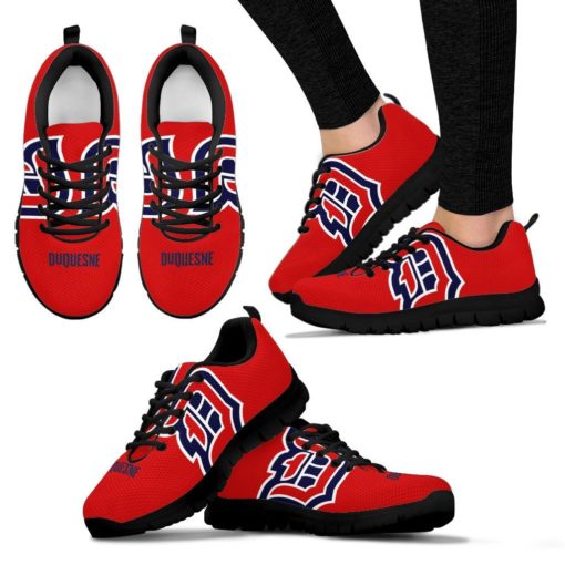 NCAA Duquesne Dukes Breathable Running Shoes