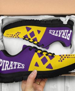 NCAA East Carolina Pirates Breathable Running Shoes AYZSNK214