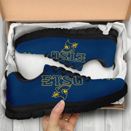 NCAA East Tennessee State Buccaneers Breathable Running Shoes - Sneakers