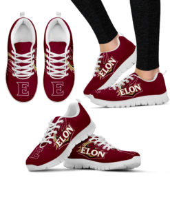 NCAA Elon Phoenix Breathable Running Shoes - Sneakers