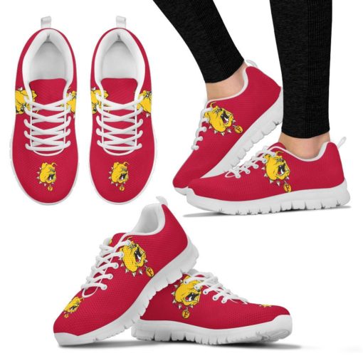 NCAA Ferris State Bulldogs Breathable Running Shoes