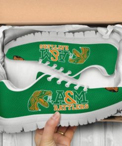 NCAA Florida A&ampampM Rattlers Breathable Running Shoes