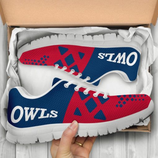 NCAA Florida Atlantic Owls Breathable Running Shoes AYZSNK214