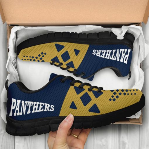 NCAA Florida Intl Golden Panthers Breathable Running Shoes AYZSNK214