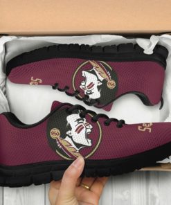 NCAA Florida State Seminoles Breathable Running Shoes - Sneakers