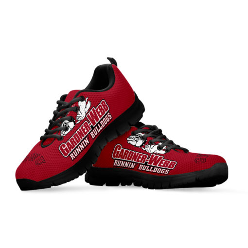 NCAA Gardner-Webb Bulldogs Breathable Running Shoes
