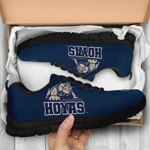 NCAA Georgetown Hoyas Breathable Running Shoes – Sneakers