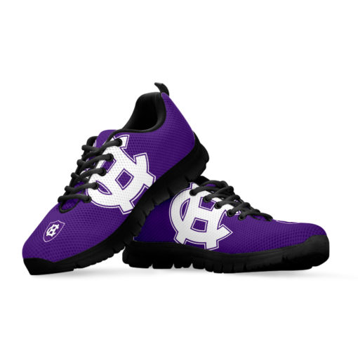 NCAA Holy Cross Crusaders Breathable Running Shoes