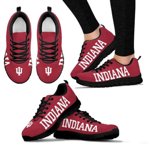 NCAA Indiana Hoosiers Breathable Running Shoes