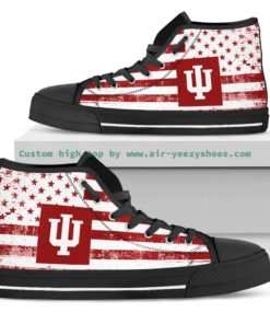 NCAA Indiana University Kokomo Canvas High Top Shoes