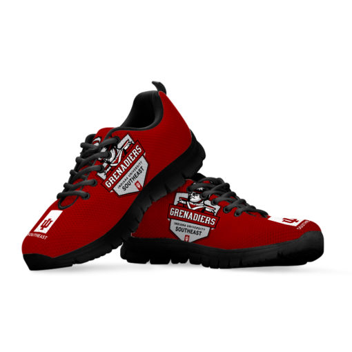 NCAA Indiana University Southeast Grenadiers Breathable Running Shoes