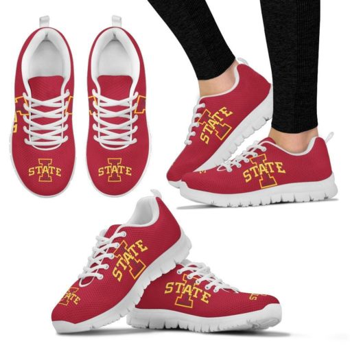 NCAA Iowa State Cyclones Breathable Running Shoes – Sneakers