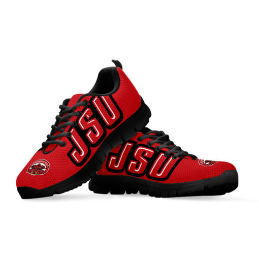 NCAA Jacksonville State Gamecocks Breathable Running Shoes - Sneakers
