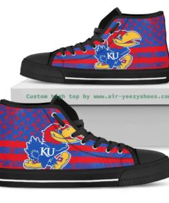 NCAA Kansas Jayhawks High Top Shoes