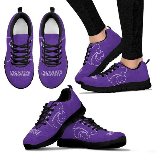 NCAA Kansas State Wildcats Breathable Running Shoes