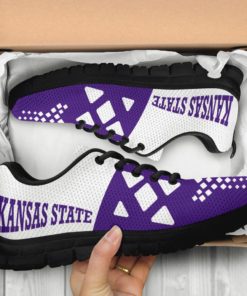 NCAA Kansas State Wildcats Breathable Running Shoes AYZSNK214