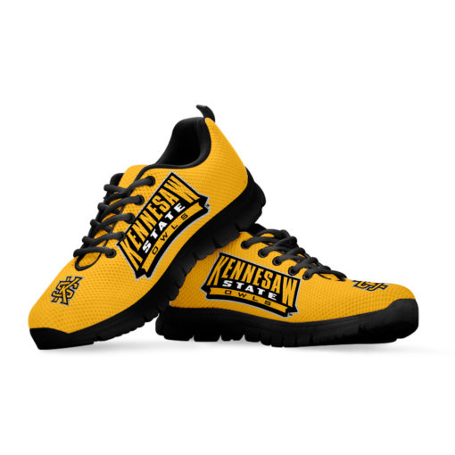 NCAA Kennesaw State Owls Breathable Running Shoes