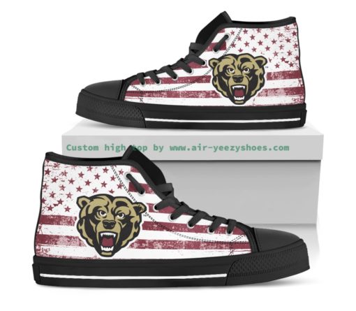 NCAA Kutztown Golden Bears Canvas High Top Shoes
