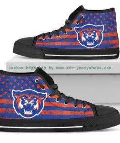 NCAA Louisiana College Wildcats High Top Shoes