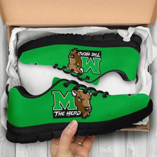 NCAA Marshall Thundering Herd Breathable Running Shoes – Sneakers