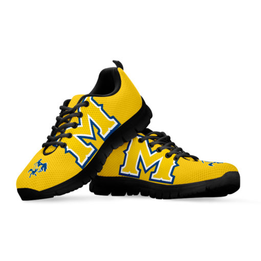 NCAA McNeese State Cowboys Breathable Running Shoes - Sneakers