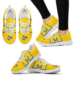 NCAA McNeese State Cowboys Breathable Running Shoes - Sneakers