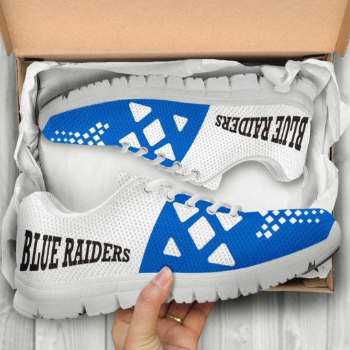 NCAA Middle Tennessee Blue Raiders Breathable Running Shoes – Sneakers AYZSNK214