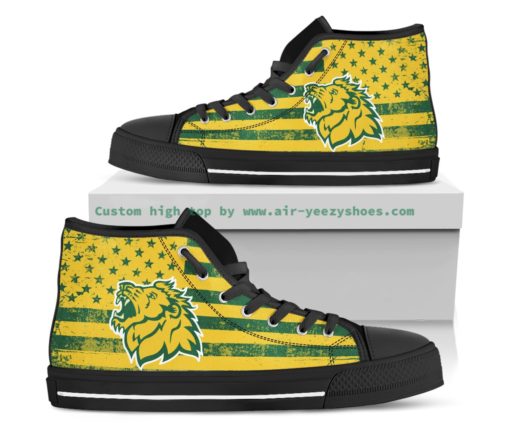 NCAA Missouri Southern State Lions High Top Shoes