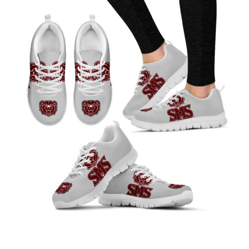 NCAA Missouri State University Bears Breathable Running Shoes - Sneakers