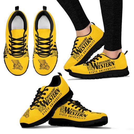 NCAA Missouri Western State Griffons Breathable Running Shoes - Sneakers