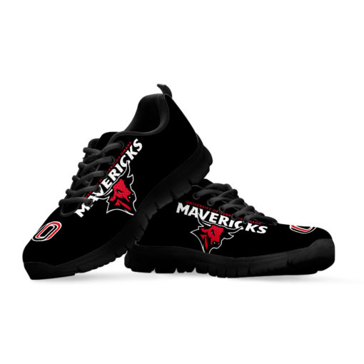 NCAA Nebraska Omaha Mavericks Breathable Running Shoes - Sneakers