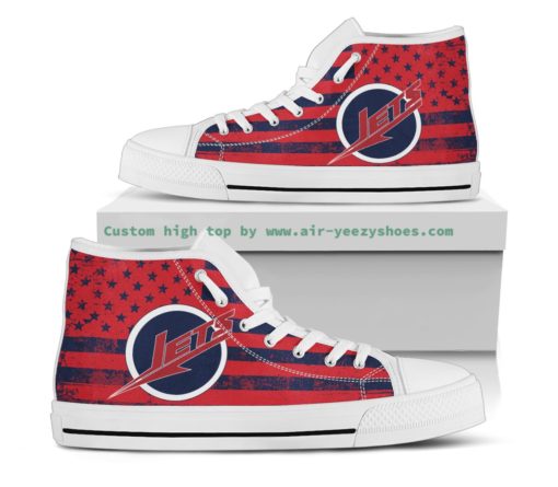 NCAA Newman Jets Canvas High Top Shoes