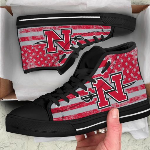 NCAA Nicholls State Colonels High Top Shoes